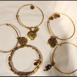 Alex and Ani bracelets (5)